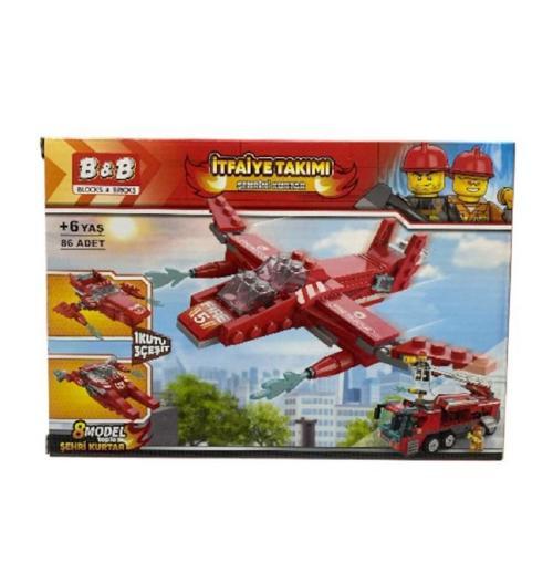 86  Parça İtfaiye Takımı Lego Seti  1286