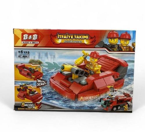 87  Parça İtfaiye Takımı Lego Seti 8340