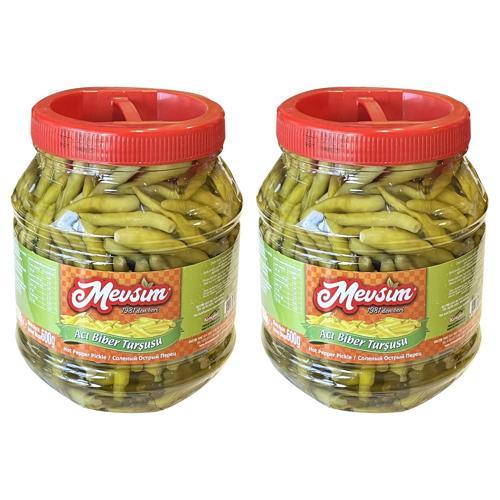 Acı Biber Turşusu 1350 gr x 2 Adet
