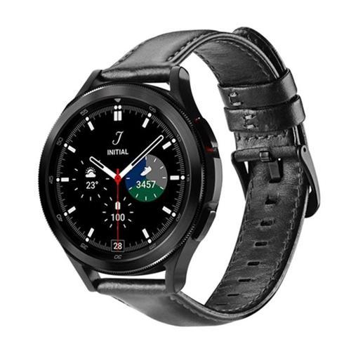 Dux Ducis SM Galaxy Watch 20MM-Huawei GT2-GT3 42MM-Magic 2 42MM için Business Deri Kayış Kordon-(577