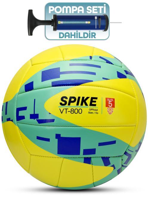 VT800 Spike Voleybol Topu Pompalı Yumuşak Doku Semi-Pro İç-Dış Mekan Soft Touch 300 g No:5