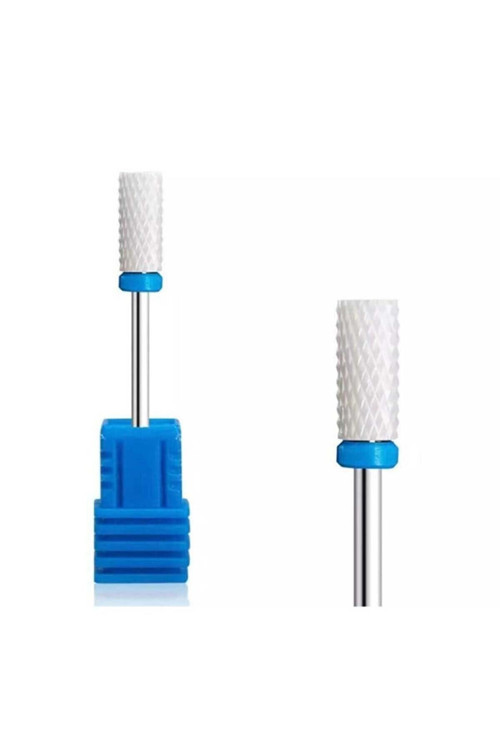 Elle Nail Seramık Mavi Rulo Freze Uç