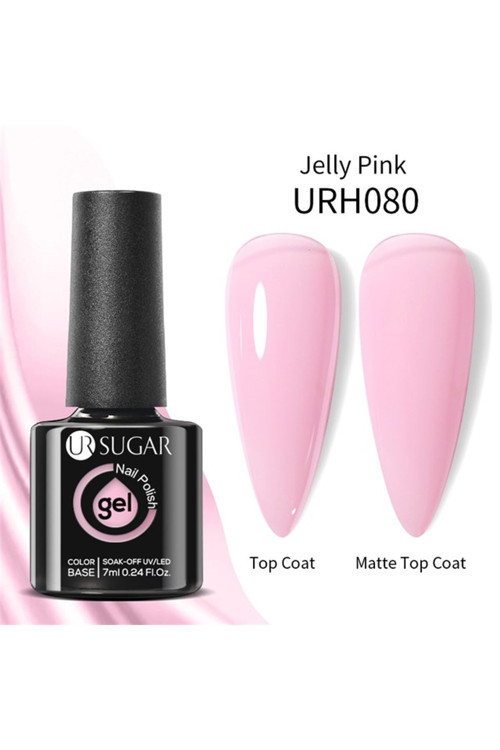 Ur Sugar French Pembesi Kalıcı Oje 7 Ml Urh080 Jelly Pınk