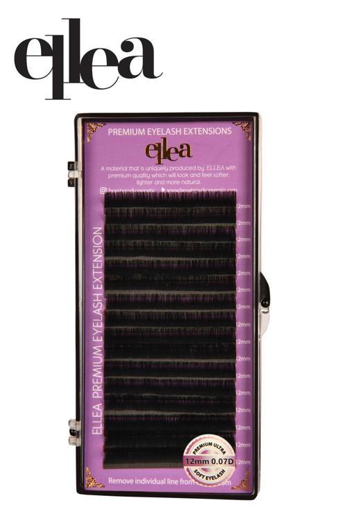 Ellea Classıc İpek Kirpik D Kıvrım 0.7 Kalınlık 15Mm Uzunluk