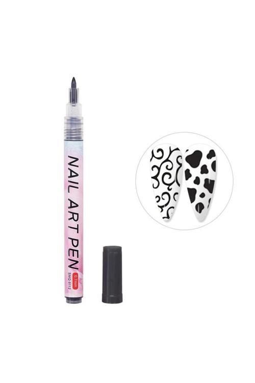 Nail Art Çizim Kalemi Siyah