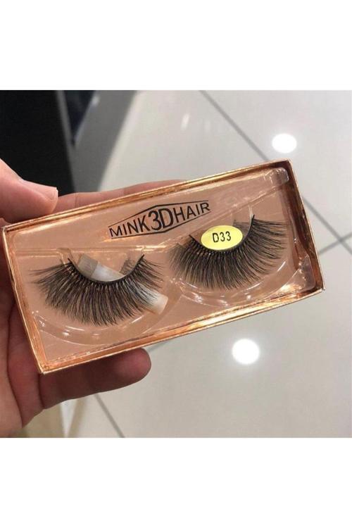 3D Takma Ipek Kirpik No:33