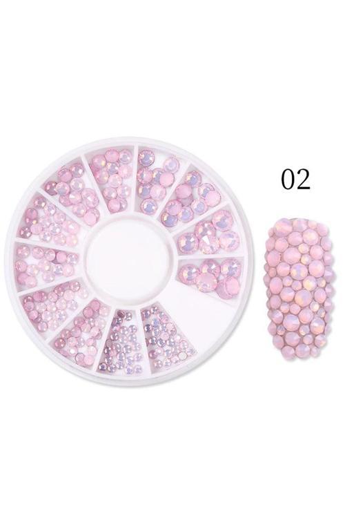Ur Sugar Pink Pembe Süsleme Taş Seti