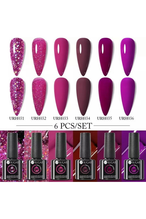 Ur Sugar 6Lı Kalıcı Oje Seti 025