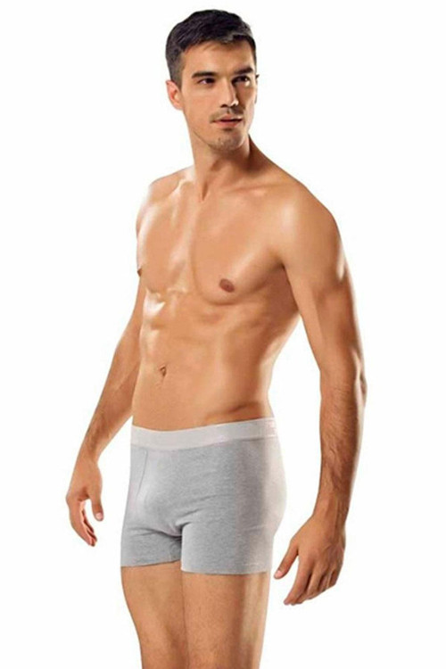 İç Giyim Pamuklu Likralı Erkek Boxer Paçalı Don 6 Lı Paket