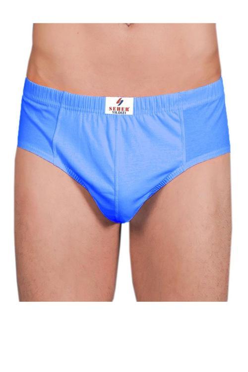 Erkek Slip Külot Pamuklu Renkli 6 Lı Paket