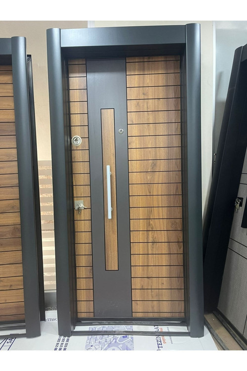 Çelik Kapı, Hok Kilit Sistemli, Monoblok Kilitli Daire Kapısı Sol Açılım
