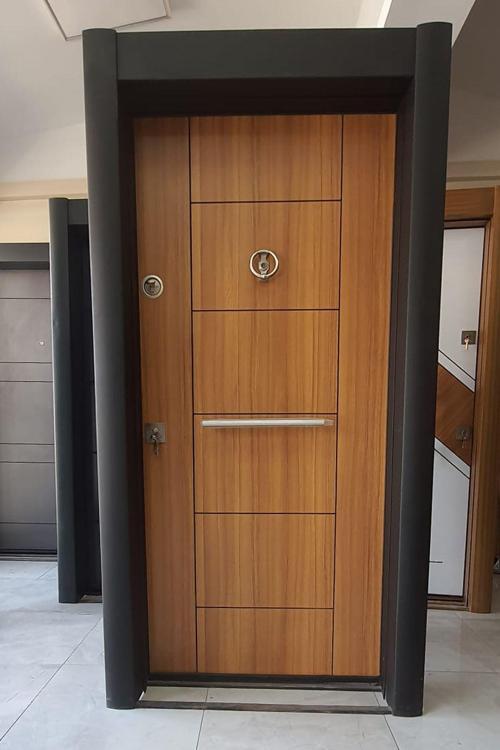 Çelik Kapı, Kilitli, Abd Renk, Çelik Kapılar, Yüksek Güvenlikli 90X200Cm Sağ Sol Açılım