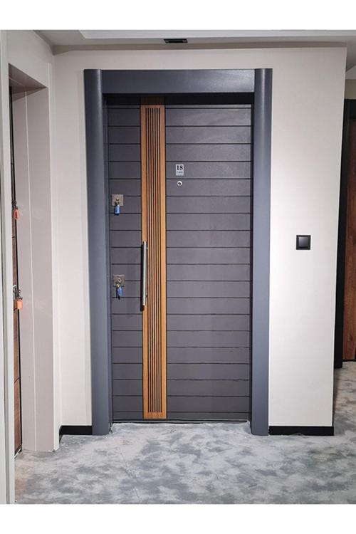 Çelik Kapı, Tırnaklı Daire Kapıları Çelik Kapı Modelleri Sağ Açılım