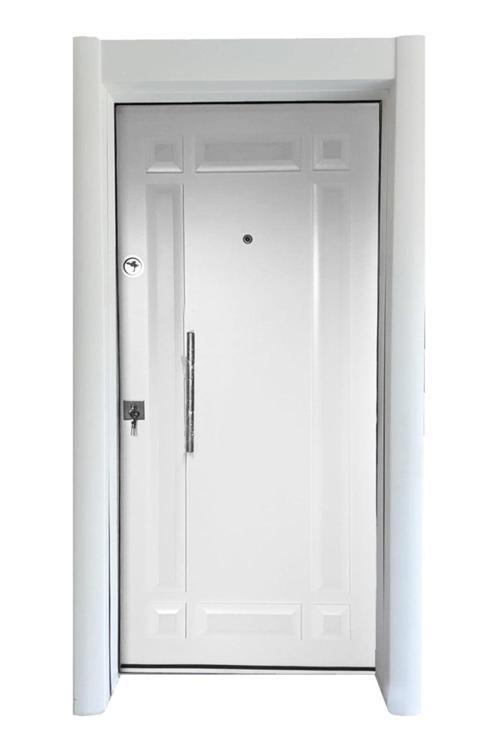 Sac Kasa, Tırnaklı Çelik Kapı, Daire Kapısı, Çelik Kapı, Ahşap Desenli Çelik Kapı Sol Açılım