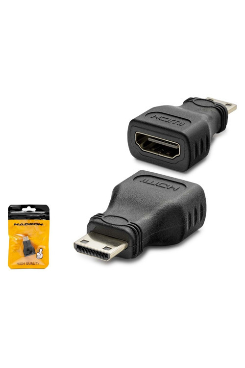 Hdx1268 Hdmi Mini To Hdmi F Çevirici Siyah
