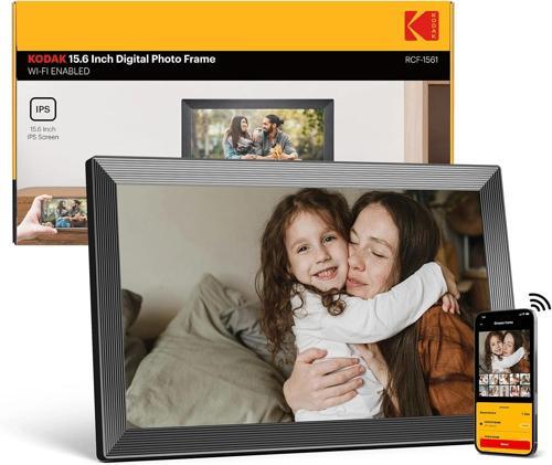 15.6 Inc WiFi Dijital Fotoğraf Çerçevesi 1920x1080 HD IPS Dokunmatik Ekran