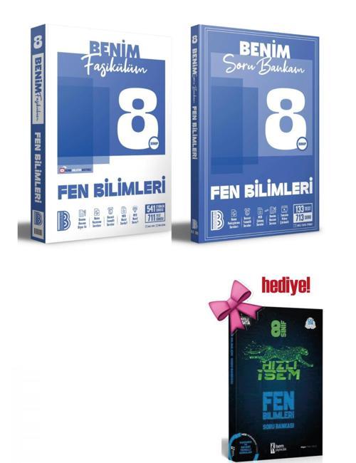 Benim Hocam 8. Sınıf Fen Bilimleri Benim Fasikülüm + Soru Bankası Seti + Fen Bilimleri Soru Hediyeli