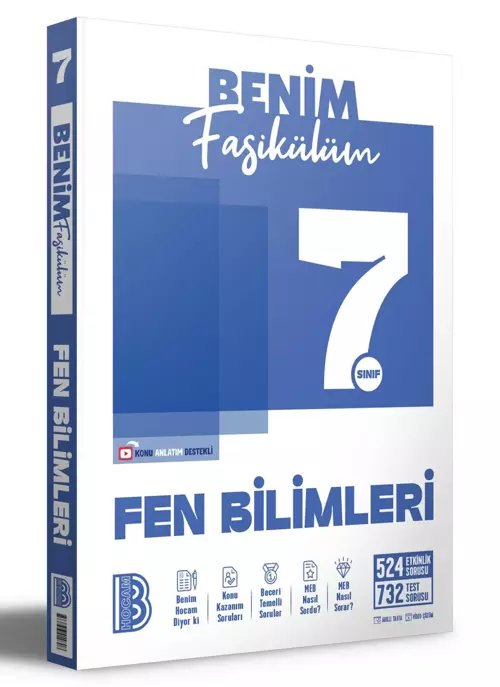 Benim Hocam 7. Sınıf Fen Bilimleri Benim Fasikülüm Benim Hocam Yayınları
