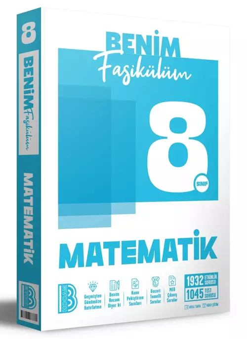 Benim Hocam 8. Sınıf Matematik Benim Fasikülüm Benim Hocam Yayınları