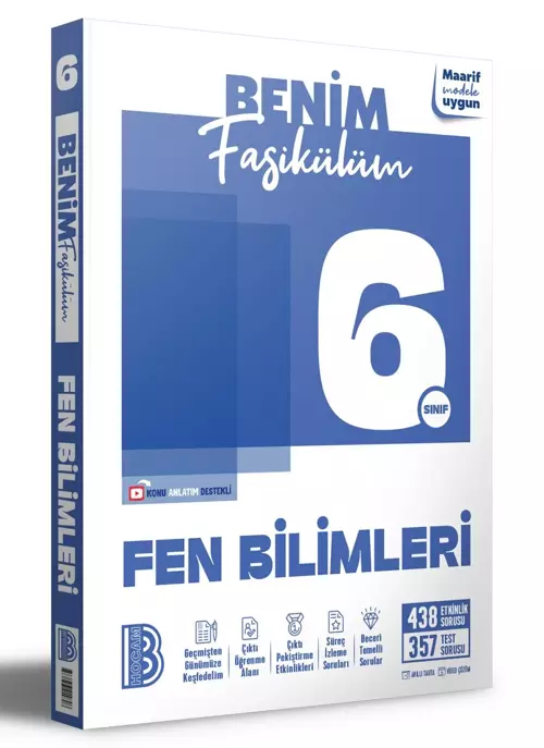 Benim Hocam 6. Sınıf Fen Bilimleri Benim Fasikülüm Benim Hocam Yayınları