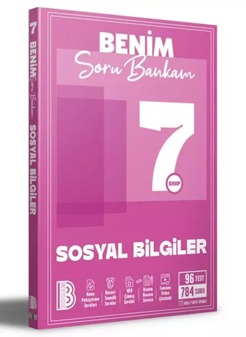 Benim Hocam 7. Sınıf Sosyal Bilgiler Soru Bankası Benim Hocam Yayınları