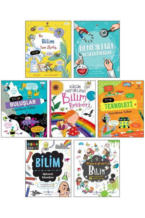 Bu Bilim Tam Senlik Deneylerle Keşfediyorum Teknoloji Buluşlar Karalama Kitabı Deneylerle Bilim 7Li