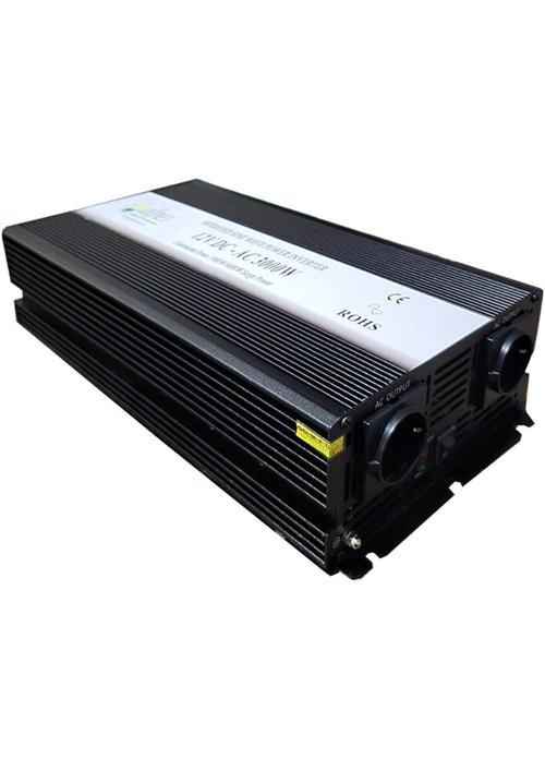 3000 Watt 12 Volt Modifiye Sinüs İnverter