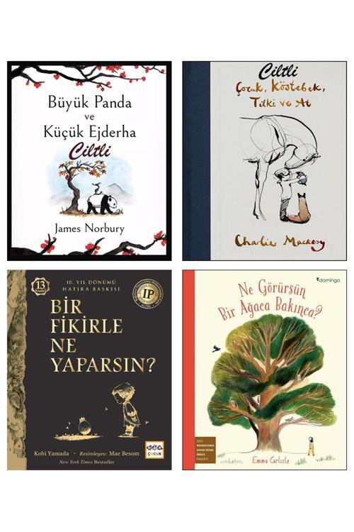 Çocuk Köstebek Tilki Ve At Büyük Panda Ve Küçük Ejderha Bir Fikirle Ne Yaparsın? Ne Görürsün Ağaca