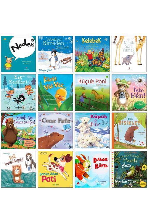 Kelebek Neden? Minik Soru Yumağı Bebekler Nereden Gelir Minik Ayı Denize Gidiyor İşte Ben Kedi Köpek