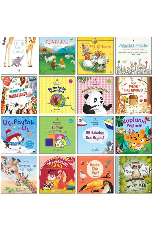 Minik Soru Yumağı Elif Çiftlikte Merhaba Sayılar Renkler Şekiller Okul Öncesi Hikaye Kitapları Masal