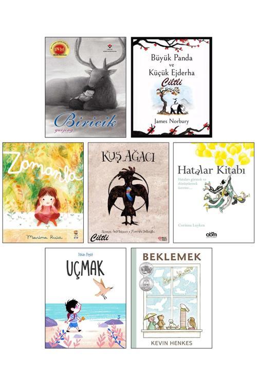 Biricik Guojing Büyük Panda Ve Küçük Ejderha P4C Beklemek Zamanla Kuş Ağacı Hatalar Kitabı Uçmak 7Li