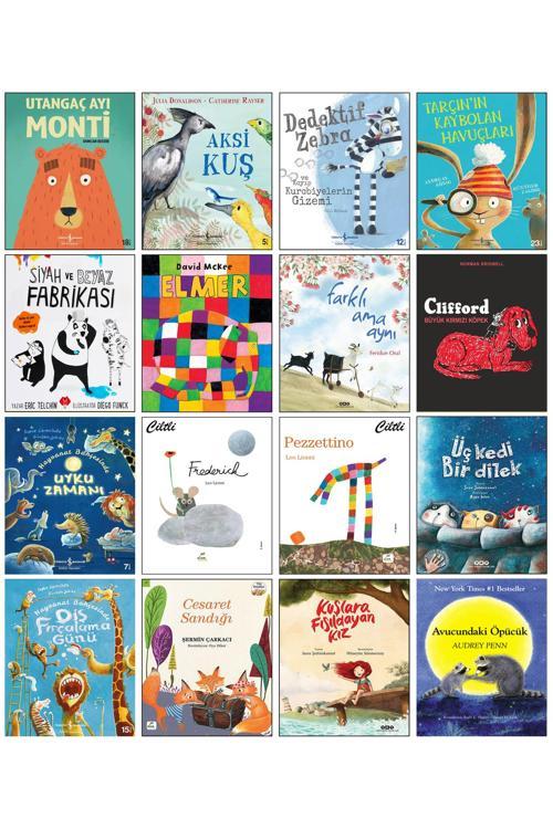 Aksi Kuş Tarçının Kaybolan Havuçları Monti Frederick Pezzettino Elmer Okul Öncesi Hikaye Kitapları