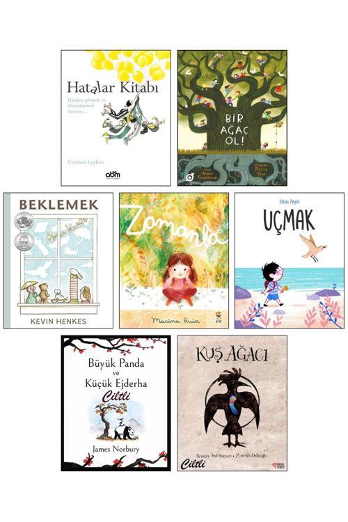 Hatalar Kitabı Bir Ağaç Ol Beklemek Zamanla Büyük Panda Ve Küçük Ejderha Kuş Ağacı Uçmak P4C 7Li