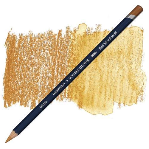 Watercolour Pencil Suluboya Kalemi 60 Burnt Yellow Ochre