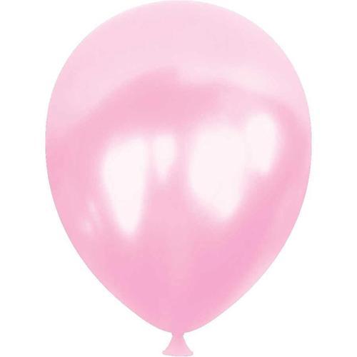 Açık Pembe Metalik Balon 5"