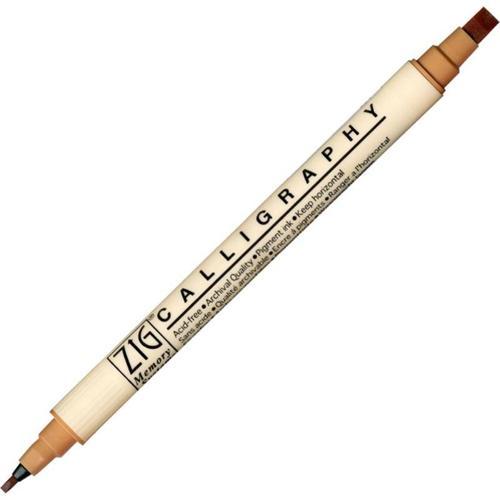 Calligraphy Çift Uçlu Kaligrafi Kalemi 2 mm. + 5 mm. 064 Fawn