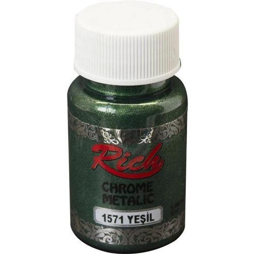 Chrome Metalik Boya 50 cc. 1571 Yeşil