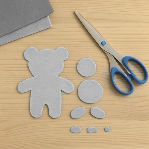 Gri Keçe Tabaka 50x70