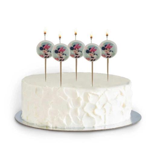 Minnie Mouse Temalı Kürdan Mum