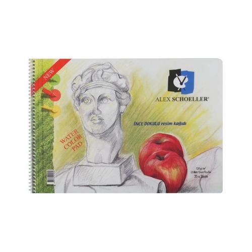 PP Kapak Resim ve Eskiz Çizim Defteri 120 gr. 25x35 cm. 25 yp.