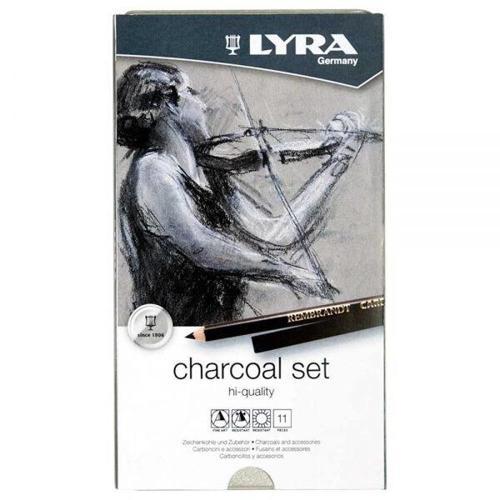 Rembrandt Charcoal Set Karakalem Eskiz Çizim Seti 11'li