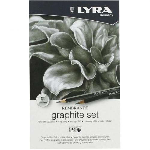 Rembrandt Graphite Set Karakalem Eskiz Çizim Seti 11'li