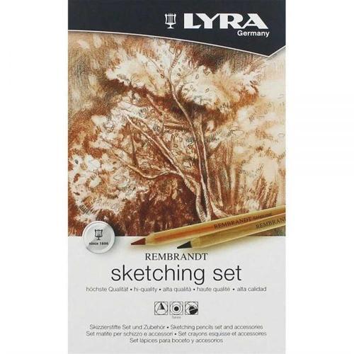 Rembrandt Sketching Karakalem Eskiz Çizim Seti 11'li