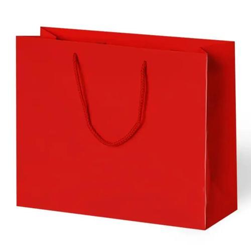Mat Kırmızı Karton Çanta 54x38cm