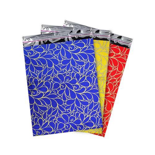 Desenli Lüks Metalize Poşet 35x50