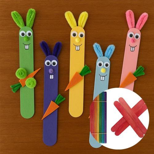 Karışık Renkli Dondurma Çubuğu 15cm