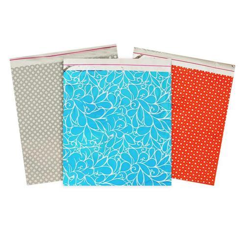 Desenli Metalize Poşet 30x35