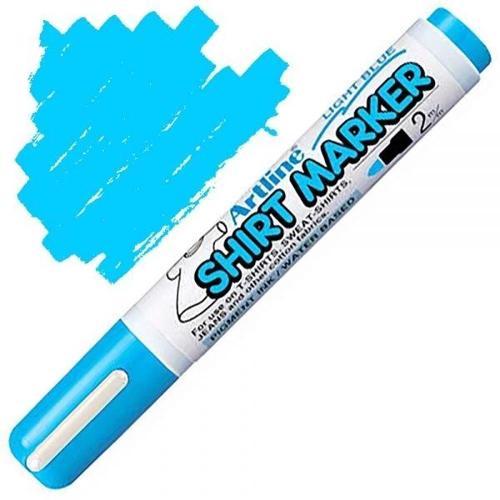 Shirt Marker Kumaş Tekstil Tişört Boyama Kalemi AÇIK MAVİ