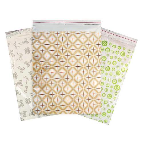 Desenli Metalize Poşet 35x50