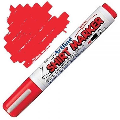 Shirt Marker Kumaş Tekstil Tişört Boyama Kalemi KIRMIZI